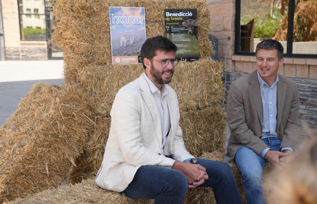 Cerni Cairat i Roger Fité durant la presentació.