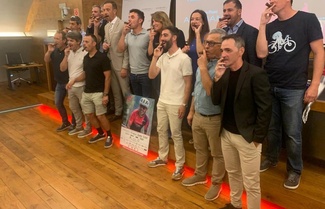 La Purito Gran Premi Andbank es va presentar a l’entitat bancària.