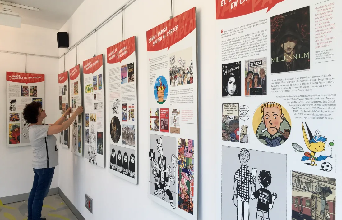 “Vinyetes” fa un recorregut històric des d’“El patufet” a “Bola de Drac” 