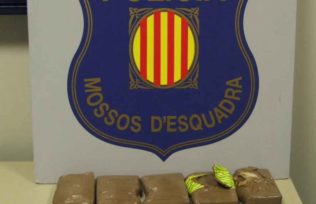 Detingut a la Vall d’Aran un home amb 1,5 quilos d’heroïna