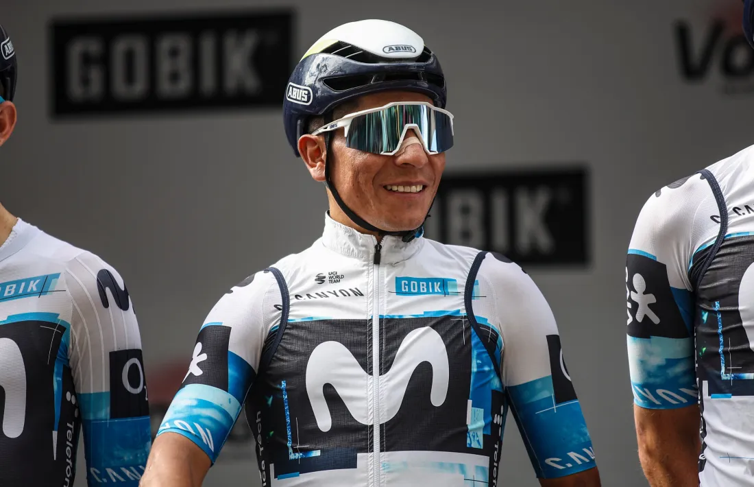 Nairo Quintana, del Movistar.