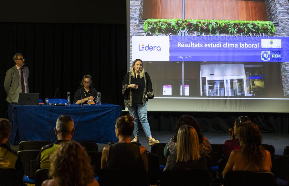 La consellera de Gestió de Persones i Talent d'Andorra la Vella, Eva Tadeo.
