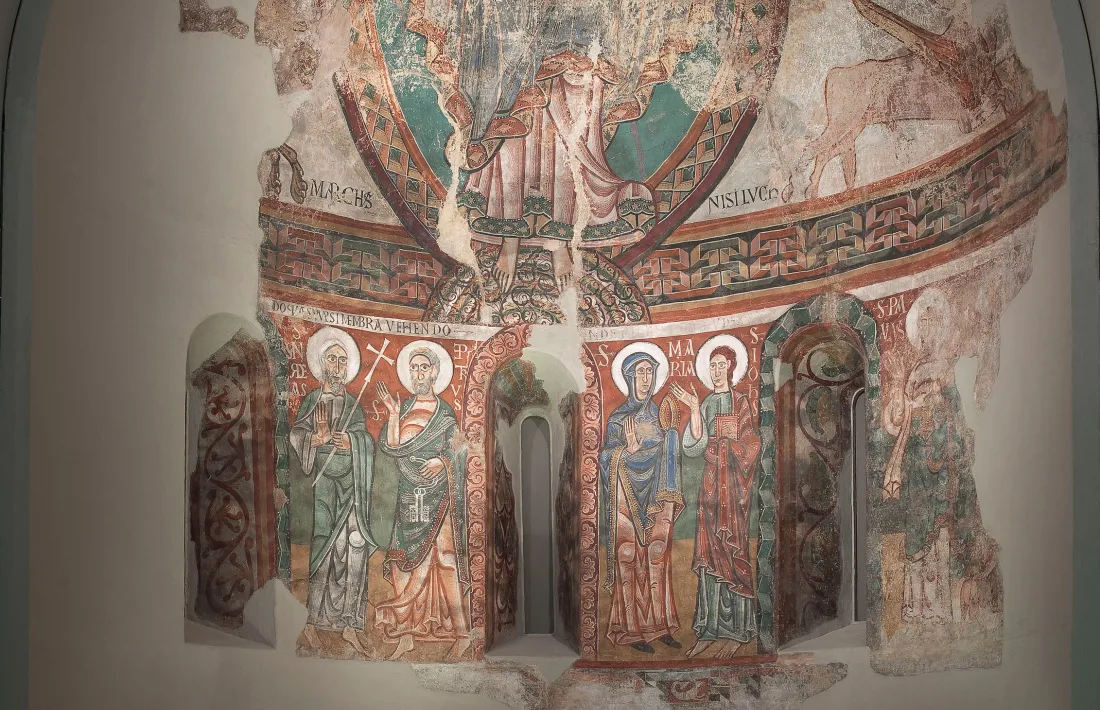    Absis de Sant Pere de la Seu d’Urgell, al MNAC.