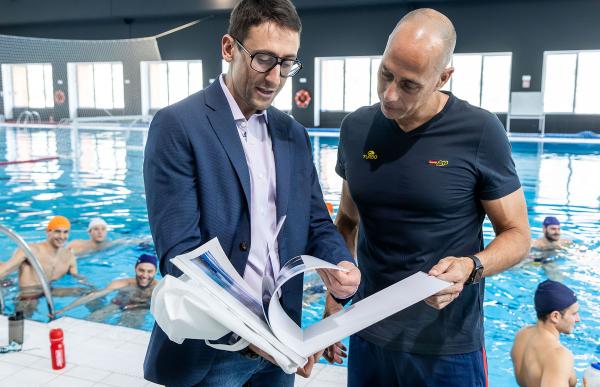 p. 29 estades esportives waterpolo serradells foto comu  d'andorra la vella