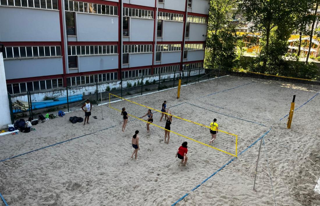 El vòlei platja, a Encamp.