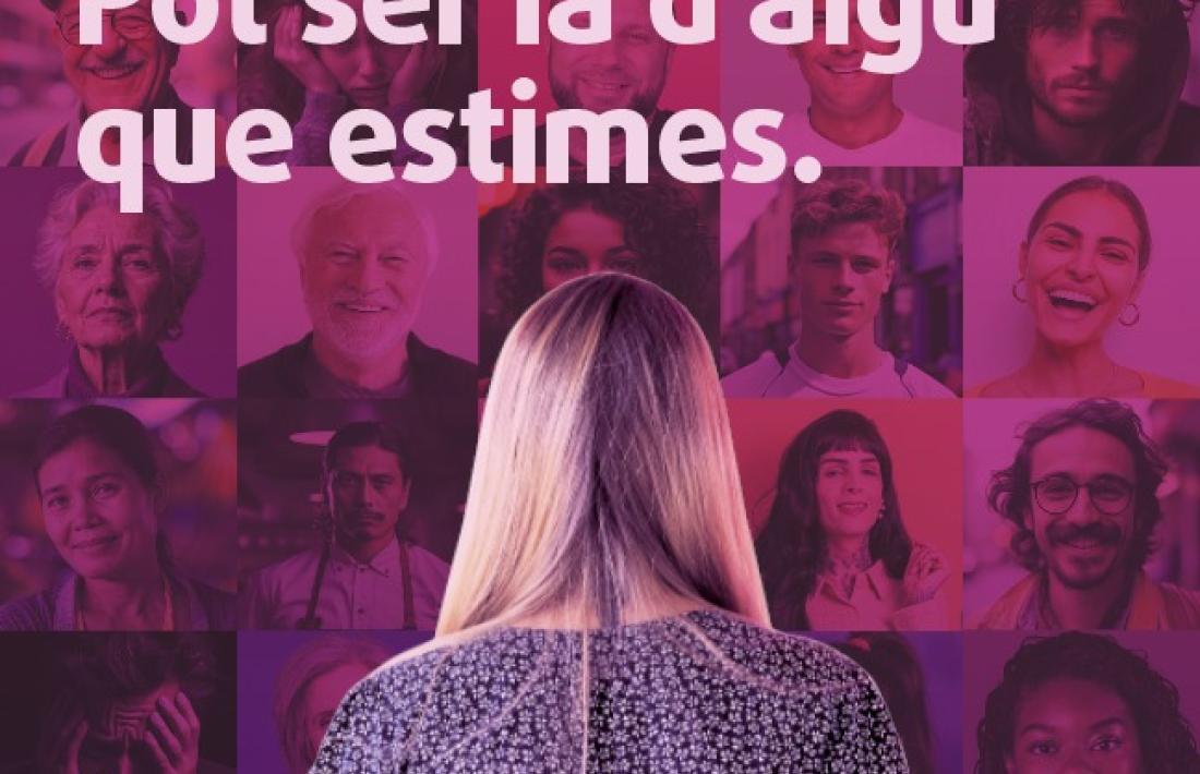 El cartell que es posarà en diversos punts del país.