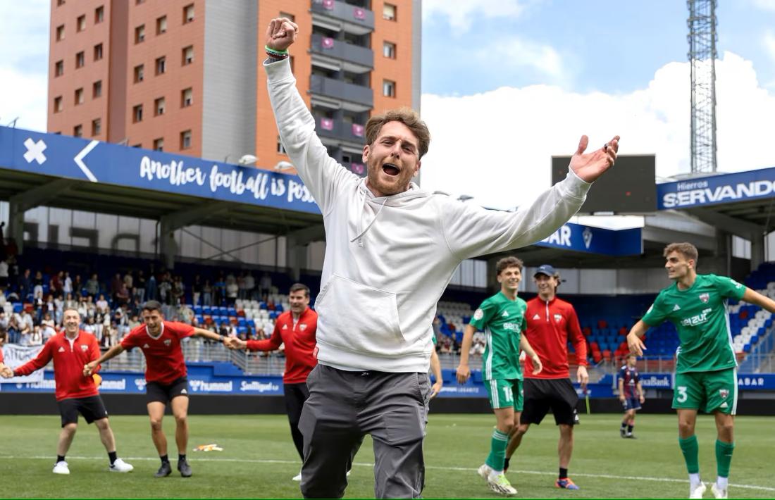 Ibai Gómez, nou entrenador de l’FC Andorra, espera celebrar moltes coses a l’FC Andorra. 