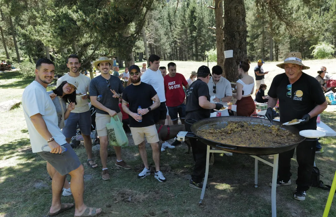 Participants a la trobada del CRE.