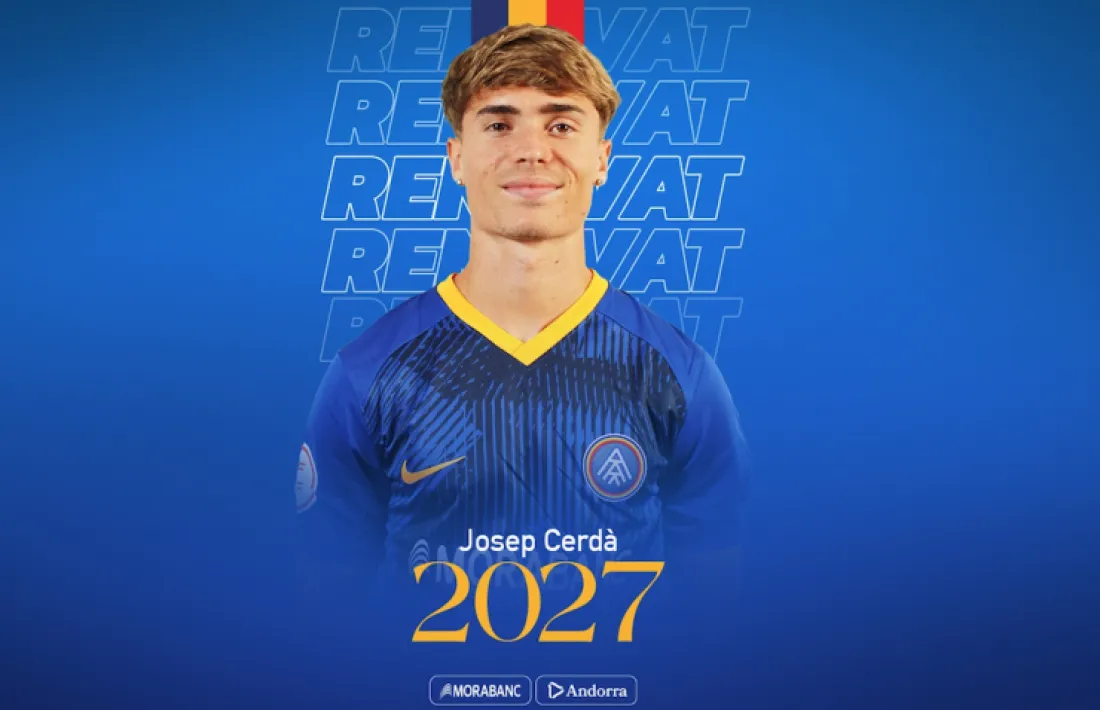 El mallorquí Josep Cerdà amplia la seva vinculació amb l'FC Andorra.