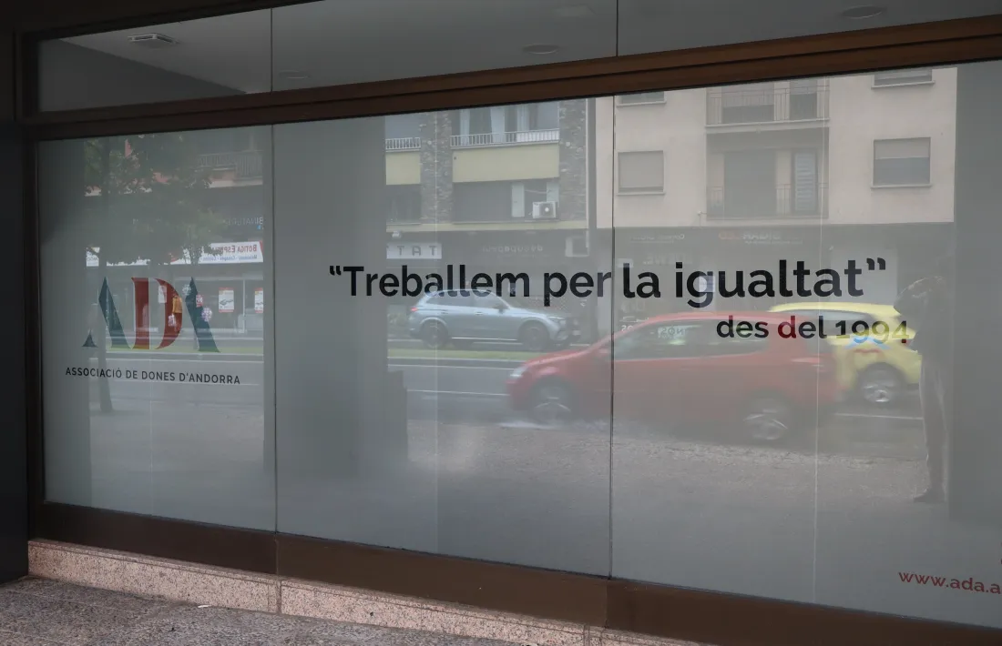 El local de l'Associació de Dones d'Andorra.