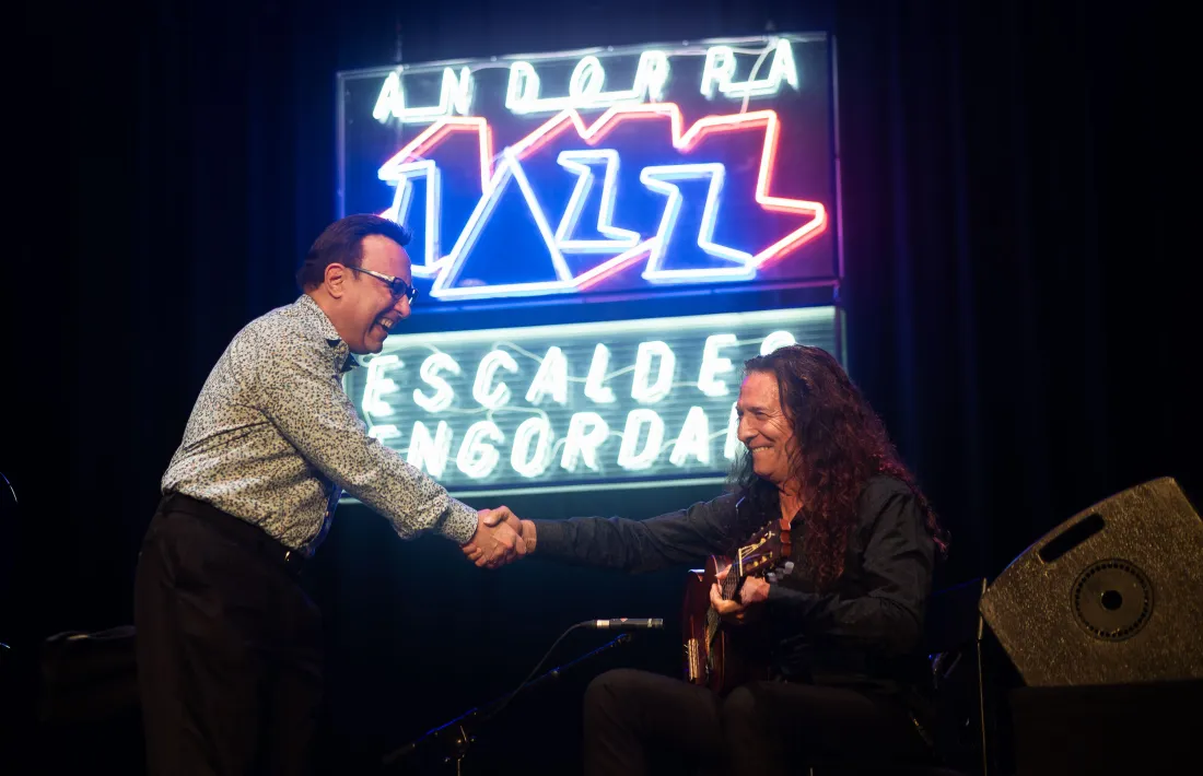          Michael Camilo i Tomatito, dos ‘compis’ que van entusiasmar. 