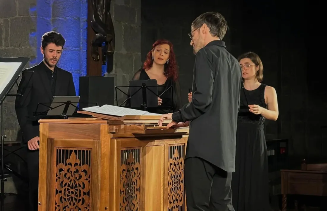 L’Ensemble Joan March, a la catedral de Santa Maria de la Seu d’Urgell. 