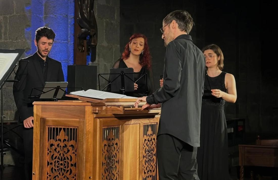 L’Ensemble Joan March, a la catedral de Santa Maria de la Seu d’Urgell. 