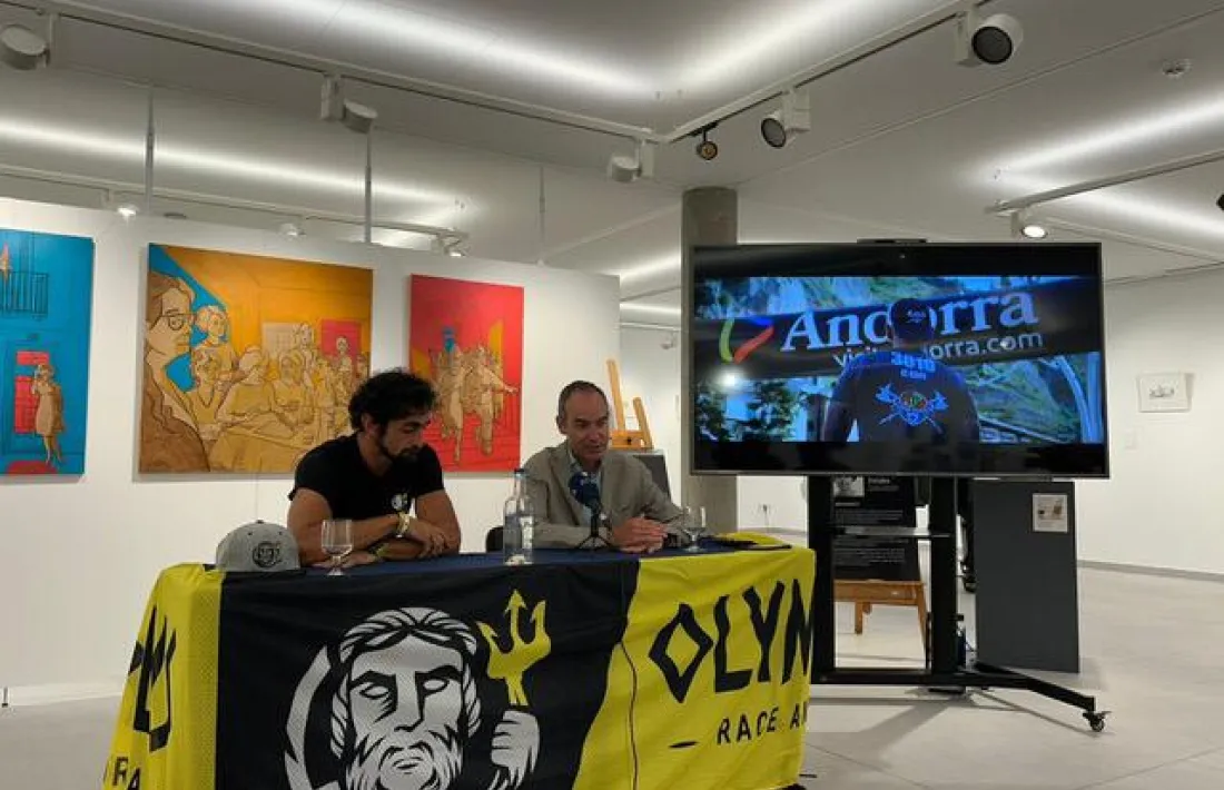 Un moment de la presentació de la sisena Olympus Race.