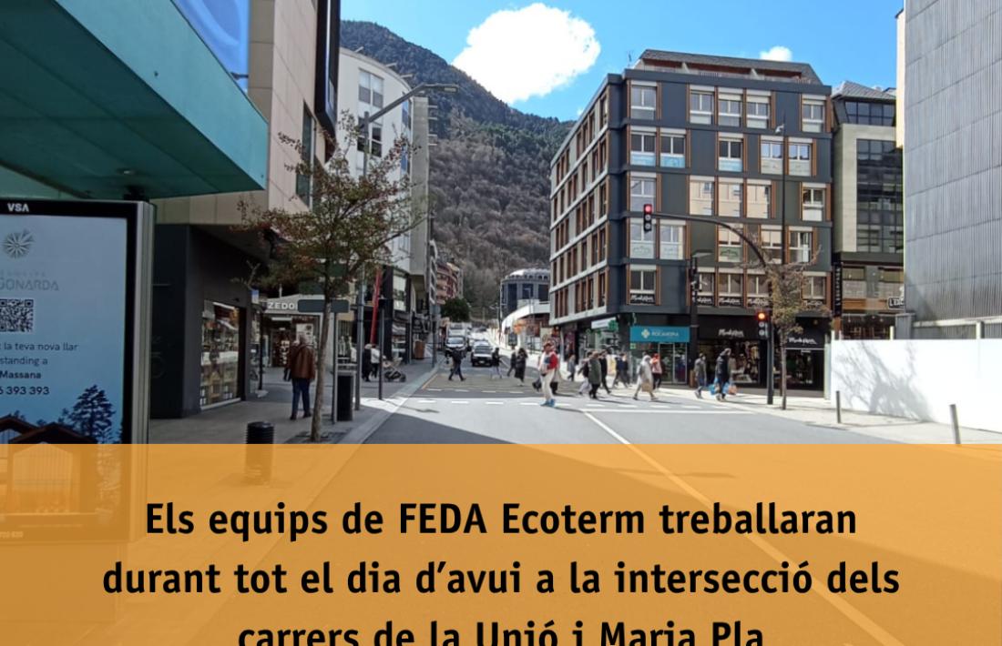 El missatge que ha compartit FEDA a les seves xarxes socials.