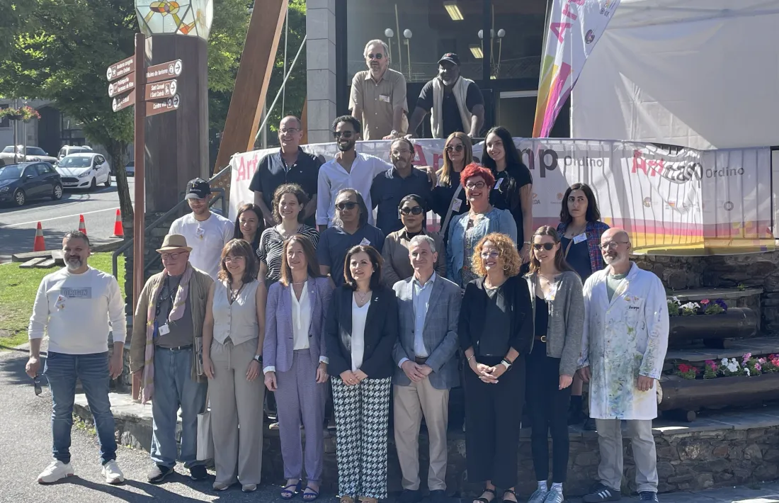 Els participants de la novena edició de l'Art Camp.