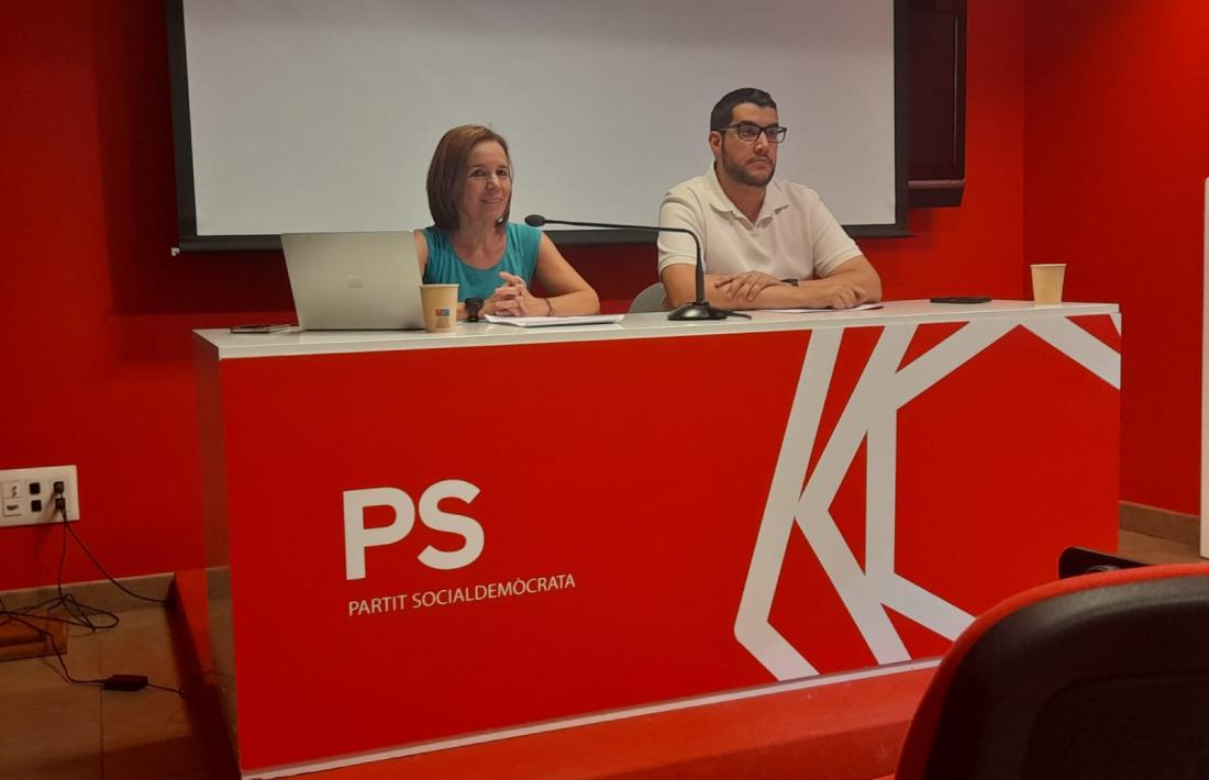 Marta Pujol i Pere Baró han repassat alguns dels indicadors del darrer Observatori.