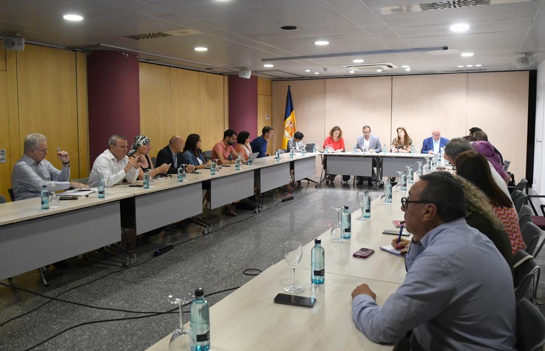 La presentació del projecte de llei de turisme al sector privat que ha tingut lloc aquest divendres.