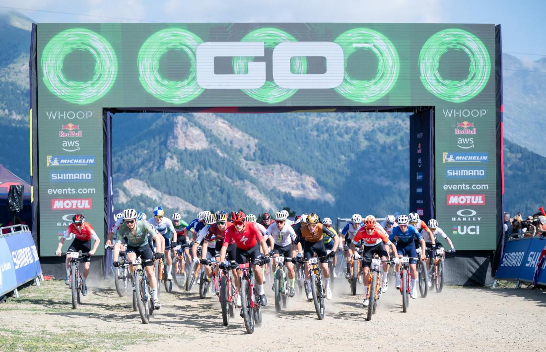 La sortida del cross-country short track Elit