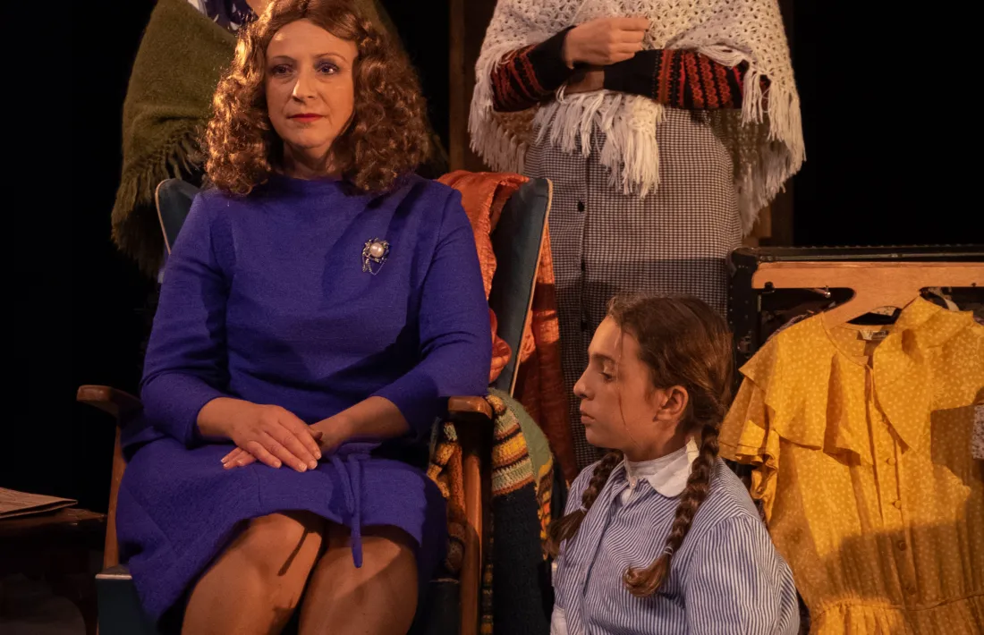 Un moment de l'espectacle de 'La Senyoreta'.