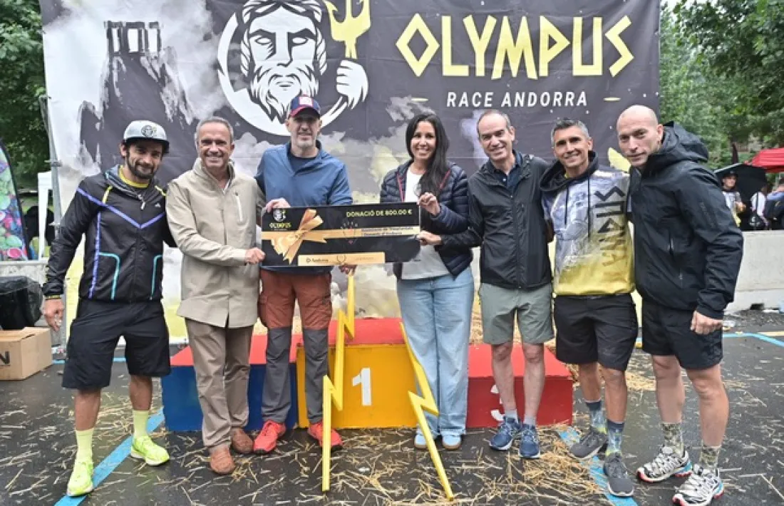 L’organització ha lliurat un euro de cada inscripció a Atida.