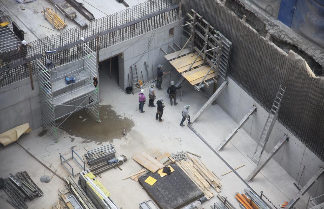 Treballadors de la construcció, un dels sectors amb major penibilitat del treball.