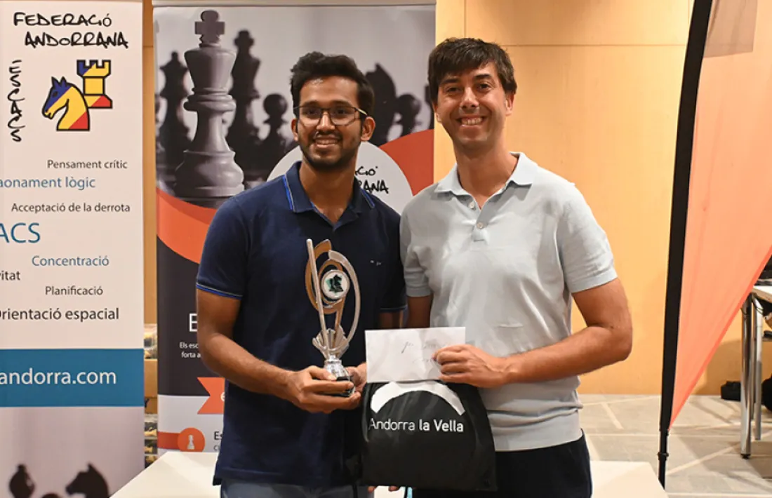 Arjun Kalyan, campió.