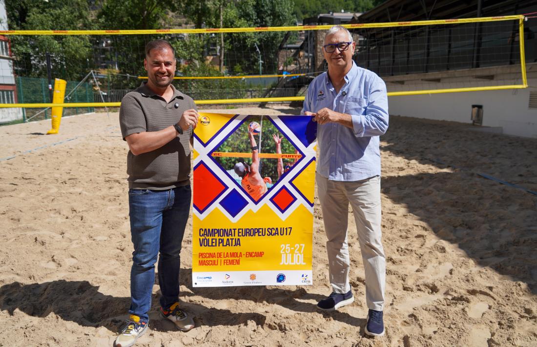 El Campionat d’Europa de Petits Estats U17, a Encamp.