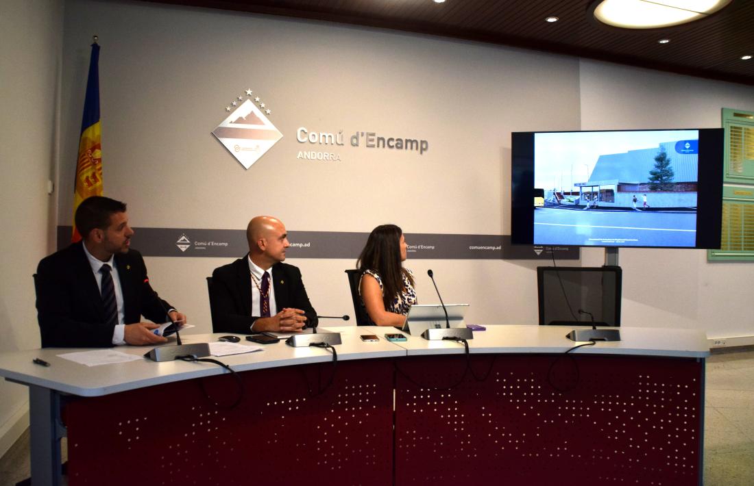 La presentació de les remodelacions que es volen executar.