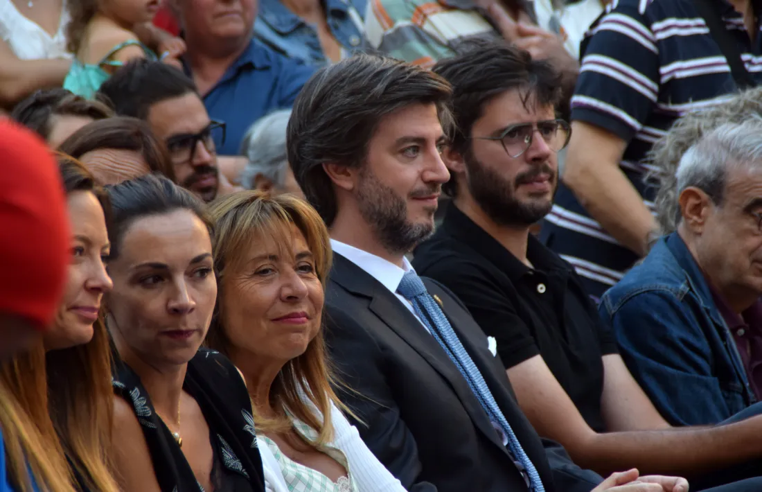 La ministra Marsol a la festa major de Sant Julià.