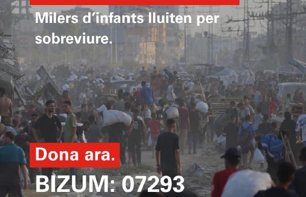 campanya unicef gaza