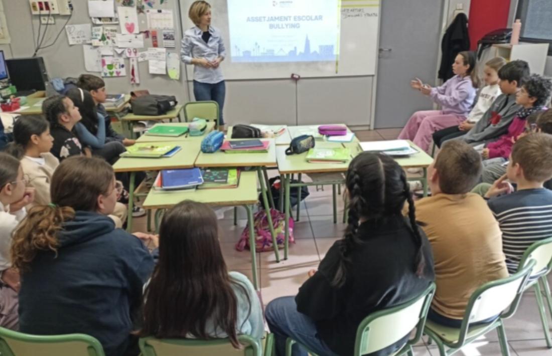  Una de les sessions formatives de l'AR+I, aquest curs escolar.