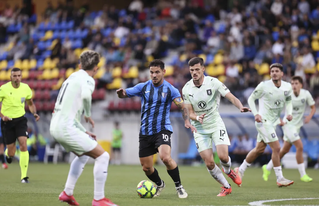 L’Inter Club Escaldes, de Felip Ortiz, va posar el bon joc, però l’NK Olimpija va evitar la remuntada.