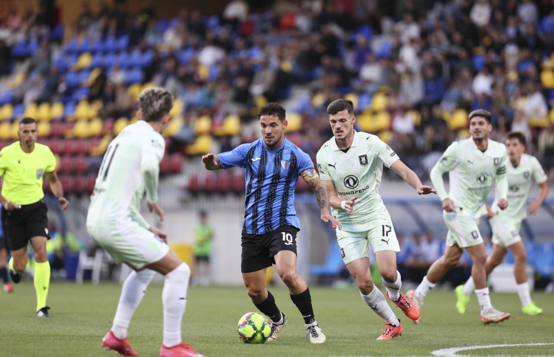 L’Inter Club Escaldes, de Felip Ortiz, va posar el bon joc, però l’NK Olimpija va evitar la remuntada.