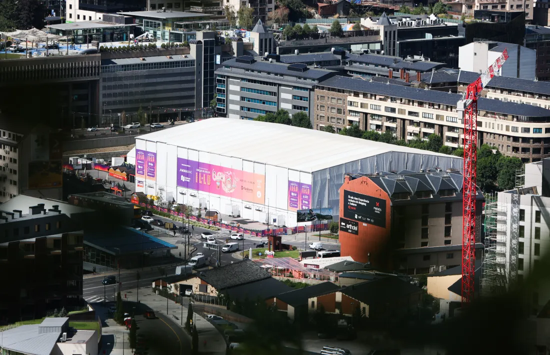 La parcel·la on hi havia la plaça de braus amb l’envelat del Cirque du Soleil.