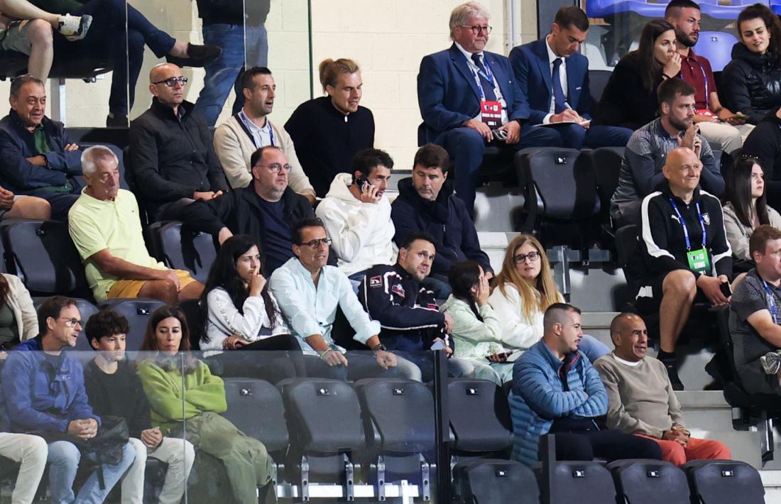 Mauricio Pochettino, dimarts al vespre a l’Estadi FAF d’Encamp.