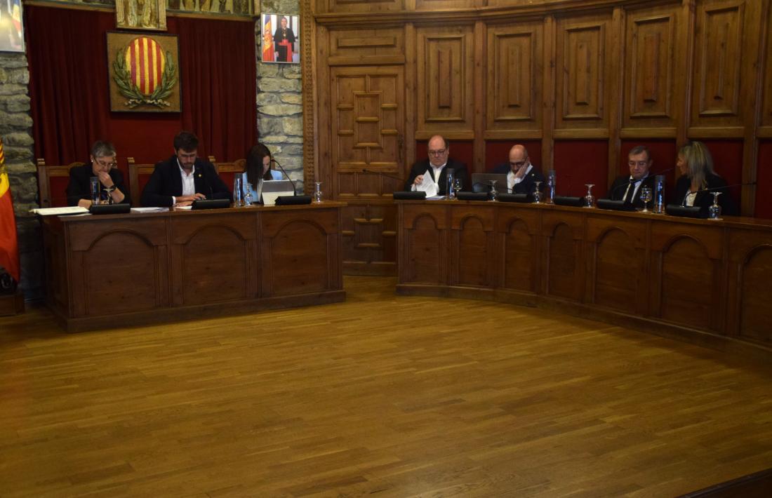 La sessió de consell de comú de Sant Julià de Lòria d'aquest dijous.