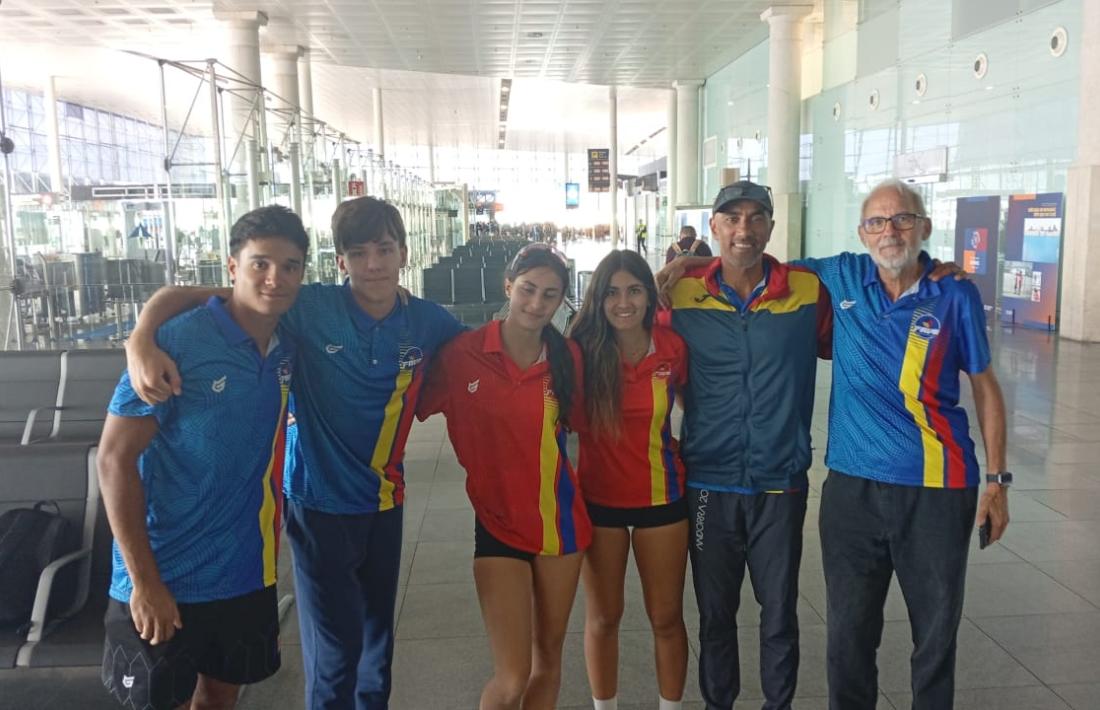 La delegació de la FAVB.