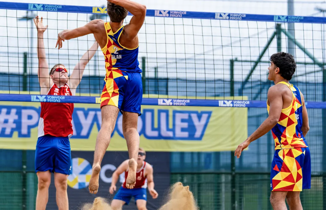 Alan Mitjana i Christian Ribero, quarts al Campionat d’Europa U19.