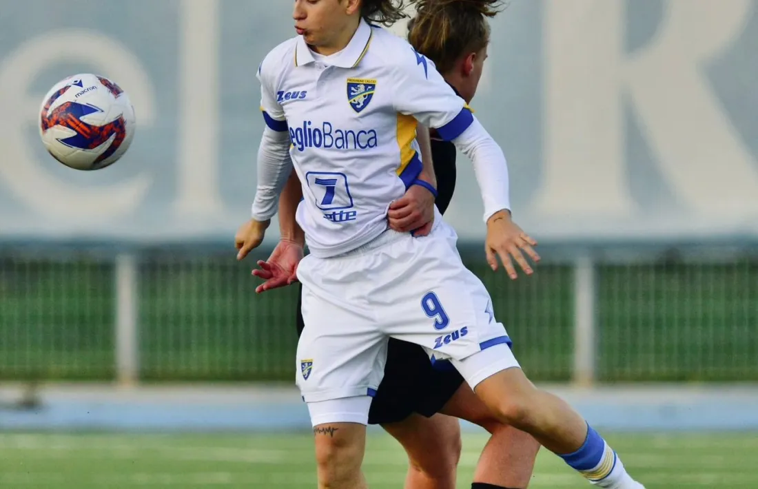 Maria Ruzafa, amb el Frosinone.