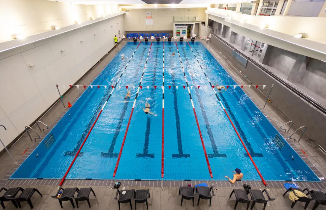 La piscina d'Escaldes-Engordany.