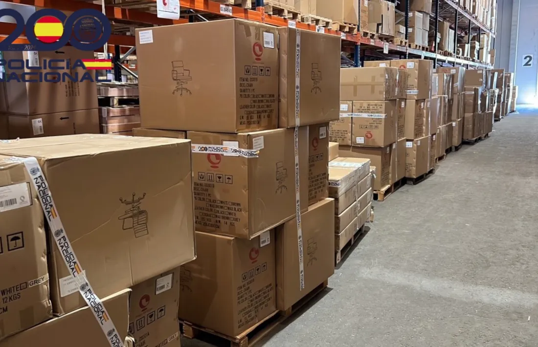 Mercaderia intervinguda en l'operació.