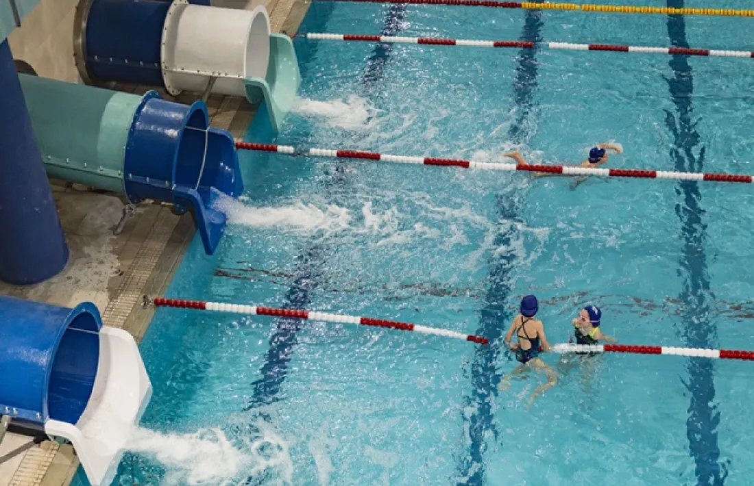 La piscina del Palau de Gel.