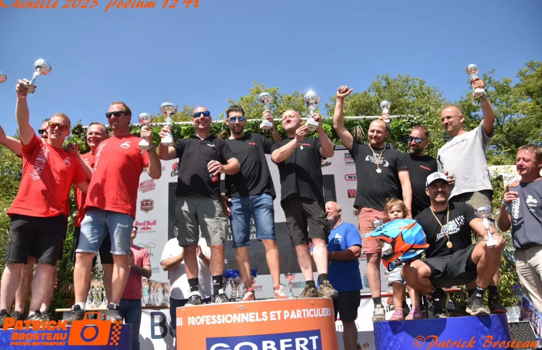 Cristian España, al podi.