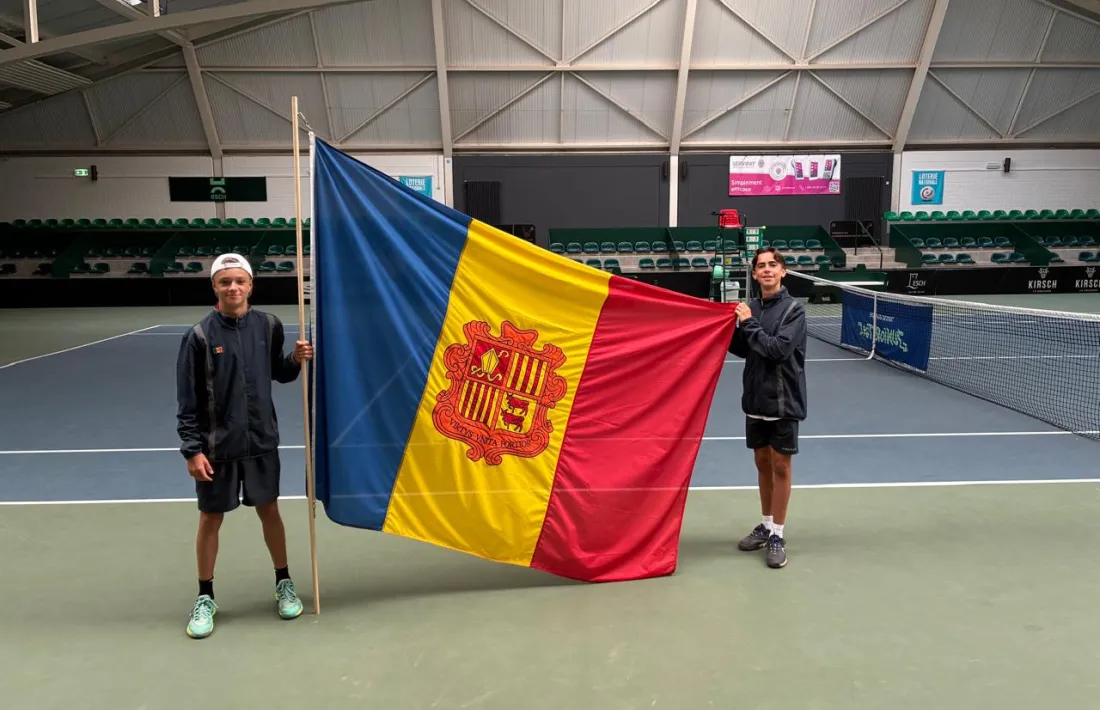 Els tennistes de la FAT.