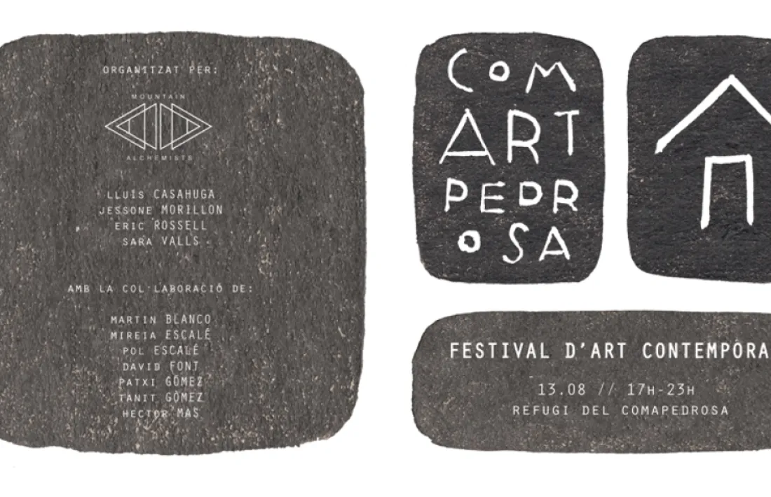 Andorra, la Massana, Comapedrosa, ComARTpedrosa, art contemporani, Festival d'art contemporani, Lluís Casahuga, Èric Rossell, Martín Blanco, Mountain Alchemists