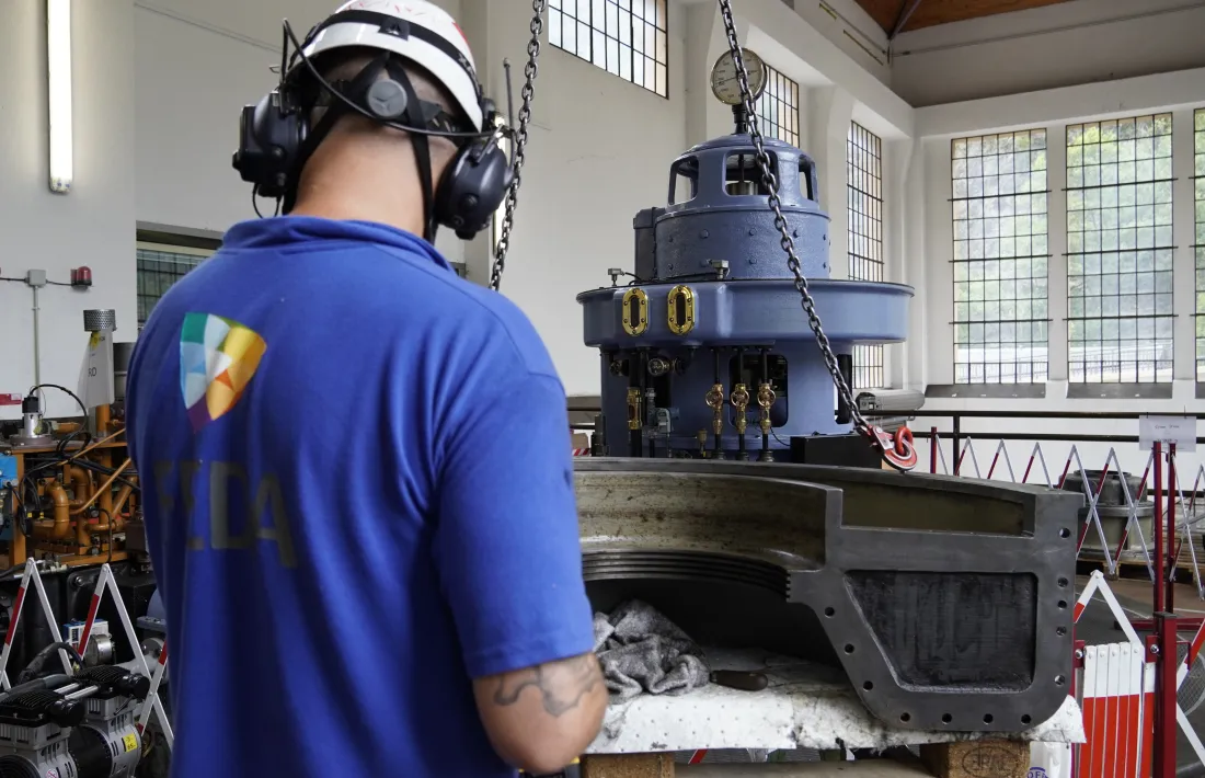 L'aturada de producció del grup hidroelèctric 1 s'ha programat per als mesos d'estiu i es reprendrà a les portes de l'hivern.