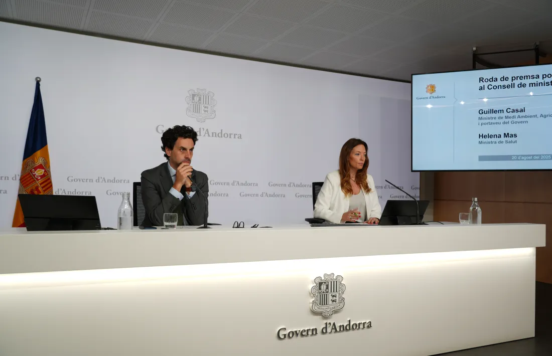 Guillem Casal i Helena Mas.