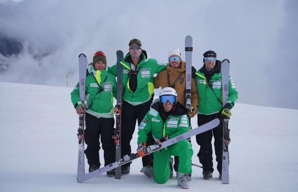 p. 23 L'equip de Joan Verdú, al complet a Saas Fee_FOTO FAE