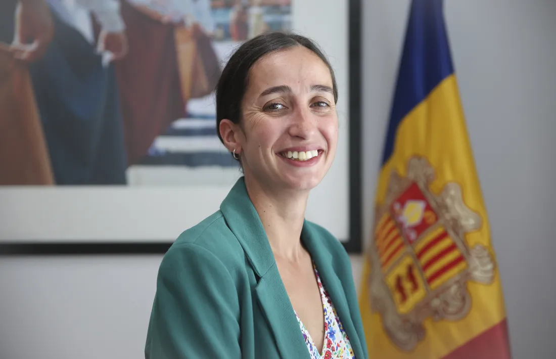 Olalla Losada, cònsol menor d'Andorra la Vella.